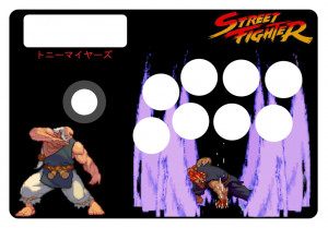 Street Fighter Arcade Stick Artwork Image