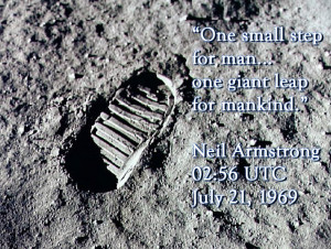 Neil Armstrong Footprint