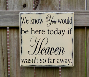 If Heaven Wasnt So Far Away. Quotes About Father's Passing Away. View ...