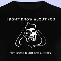DISCWORLD DEATH TSHIRT Terry Pratchett inspired T Shirt Funny Death ...
