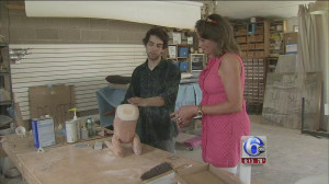 VIDEO NJ art student gets top wood working honor