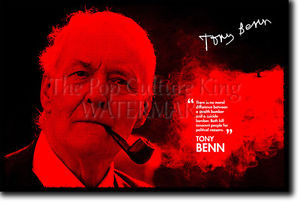 ... about TONY BENN SIGNED ART PHOTO PRINT AUTOGRAPH POSTER GIFT QUOTE