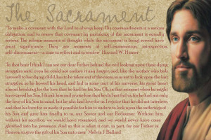 ... 26 lesson is on the sacrament there are so many wonderful quotes in