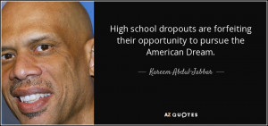 High school dropouts are forfeiting their opportunity to pursue the ...