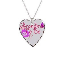 Grandma To Be Necklace Heart Charm for