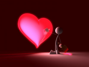 Corazón de Amor para el Día de San Valentín 14 de Febrero