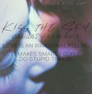 ... Poster -- Kiss the Sky by Krista & Becca Ritchie #newadult #romance