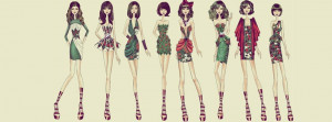 fashion collage facebook cover photo