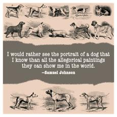 Johnson Dog Quote Poster