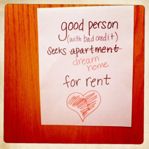 ... renting an apartment after a short sale, bankruptcy and/or foreclosure