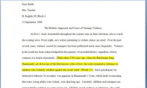 MLA Formatting, Quote Citations, and Works Cited