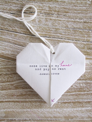 origami hearts