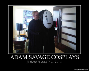 ... /2011-07-23/mythbusters-adam-savage-cosplays-as-spirited-away-no-face
