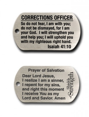correctional officer prayer
