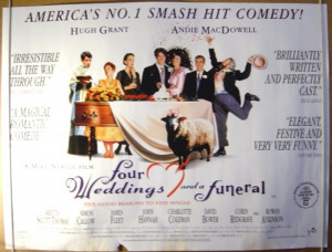 Four Weddings And A Funeral Four weddings and a funeral