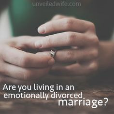 Divorce More Devastating Than Physical Separation --- Although It is ...