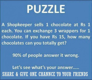 this entry was posted in puzzles and tagged chocolates puzzles