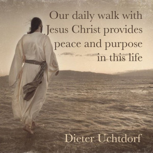 Daily walk with Jesus Christ #LDSConf #saviorjesuschrist