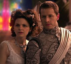 Snow White and Charming's wedding outfits More