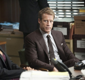 Mark Valley is new to Harry's Law this season. He plays attorney ...
