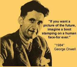 George Orwell banners