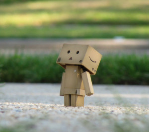danbo,other,cute,lovely,boxman,robot,alone,lonely,Amazon,