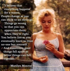 Marilyn Monroe's quote
