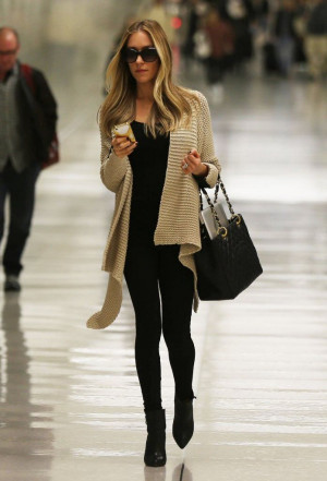 Kristin Cavallari: Airports Style, All Black, Kristin Cavallari Style ...