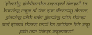 Siddhartha book quote by xStillexSchreienx