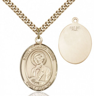 St. Dominic Savio Medal - 14KT Gold Filled