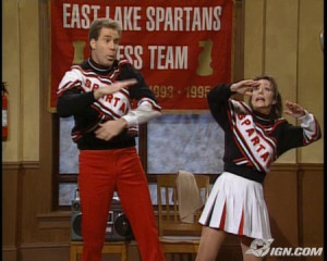 Will Ferrell SNL Cheerleaders