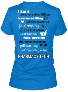 Pharmacy Technician Tee- Its a hard job, no doubt!! But its what I ...