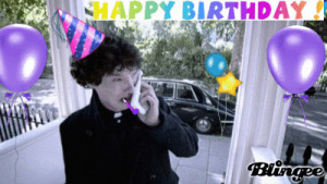 Its Sherlock Holme Birthday...