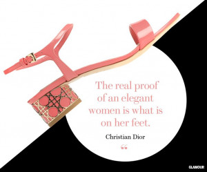 The real proof of an elegant woman is what is on her feet | Christian ...