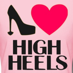 love_high_heels T-shirts