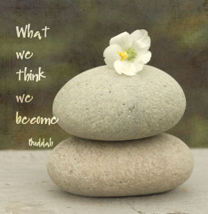 Feng Shui Stones and Buddah quotes
