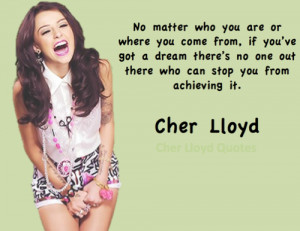 Cher Lloyd Quotes