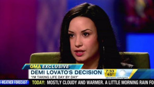 Demi Lovato suffers with bipolar disorder