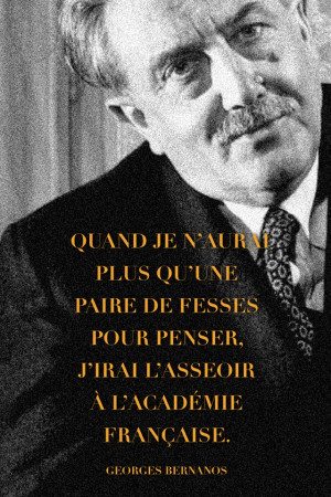 Citation de Georges Bernanos (1888 - 1948)
