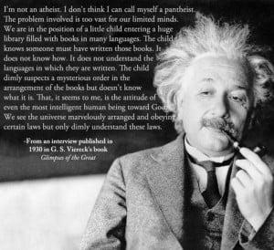 Albert Einstein – I’m not an atheist