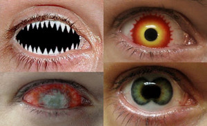 The soft contact lenses, which are 55 per cent water, have a fixed ...