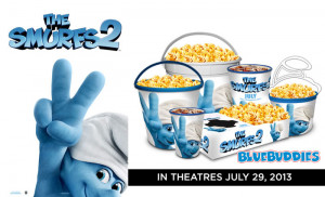 The Smurfs 2 Movie Theater Snack Pack