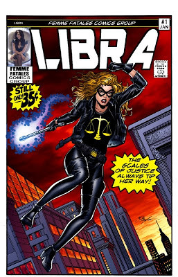 ... female superhero, created by comic book writer/illustrator Bob Layton