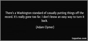 More Adam Clymer Quotes
