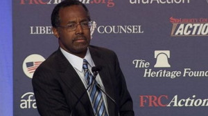 Carson was under heat for comparing liberals to Nazis because of their ...