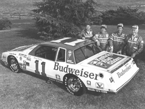 Next to Waltrip is Neil Bonnett, ...