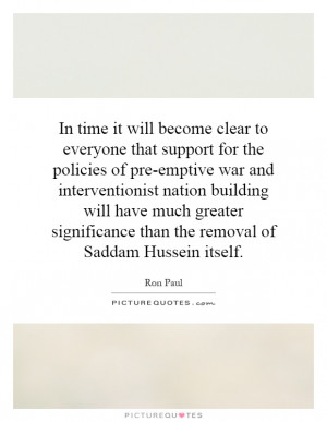 Saddam Quotes