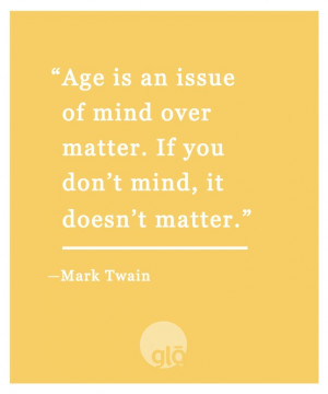 ... An Issue Of Mind Over Matter, If You Don’t Mind, It Doesn’t Matter