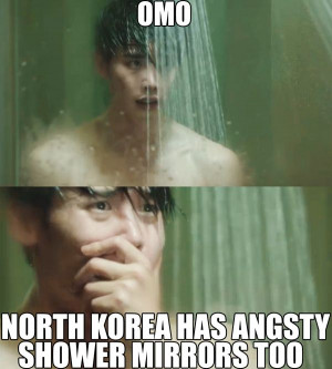 Doctor Stranger :: And of course, he has his shower scene ...