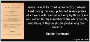 More Jupiter Hammon Quotes